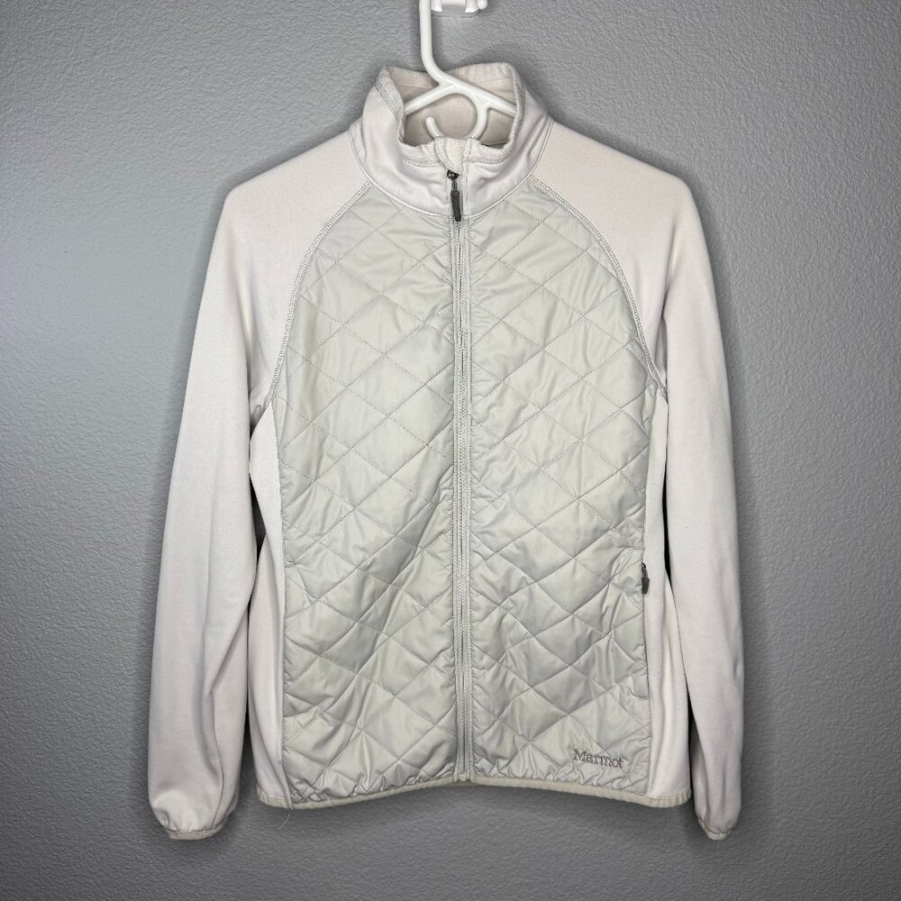 Marmot Women's White Full Zip Performance Jacket - image 1